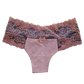 TANGA FIO COM CÓS DE RENDA - ROMANCE COM DETALHES