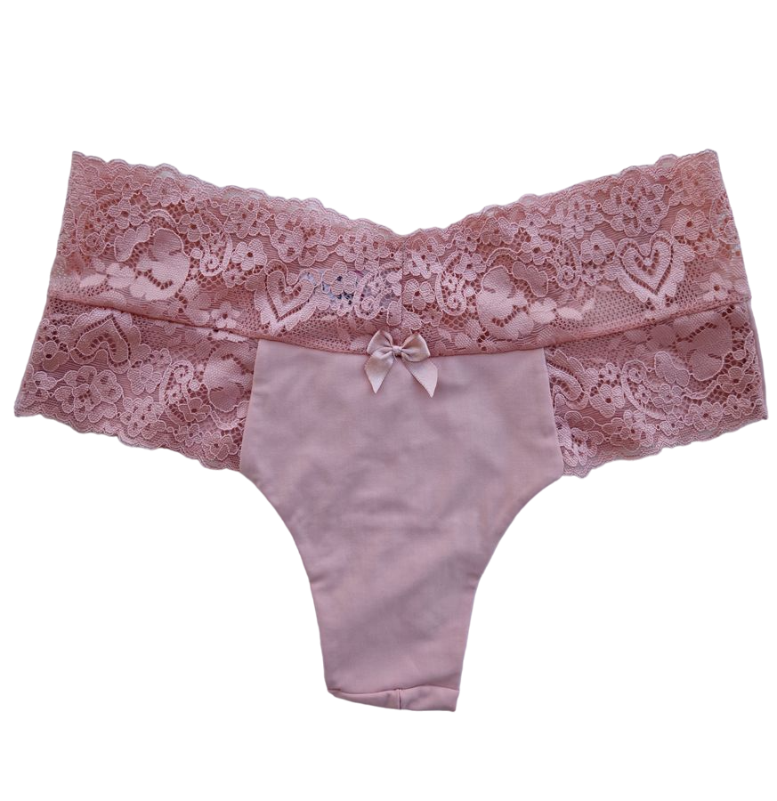 TANGA FIO COM CÓS DE RENDA - ROMANCE