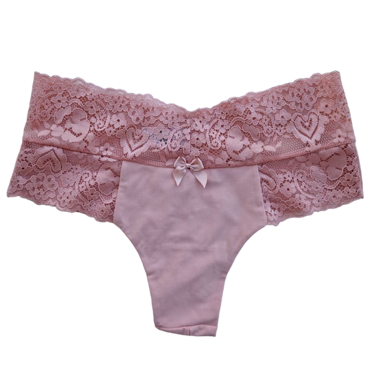 TANGA FIO COM CÓS DE RENDA - ROMANCE