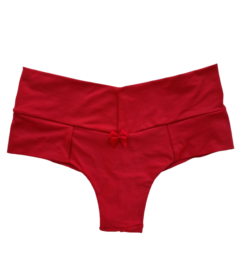 TANGA FIO TODO DUPLO - VERMELHO