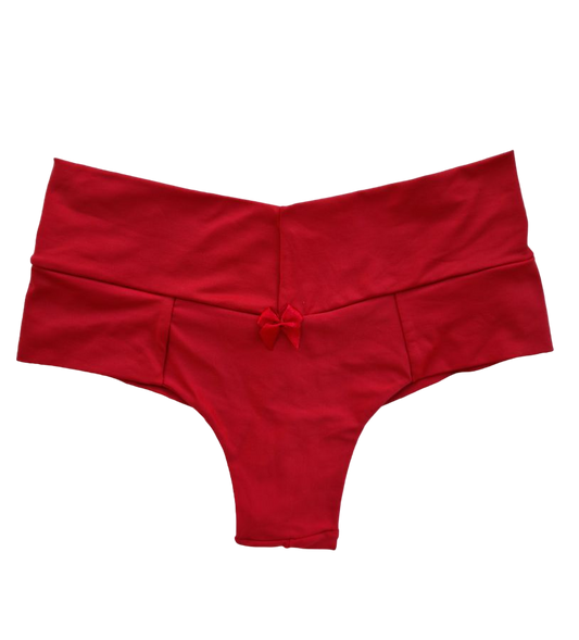 TANGA FIO TODO DUPLO - VERMELHO