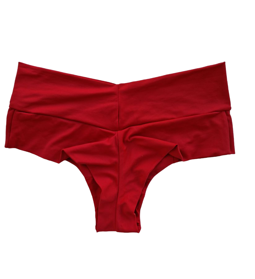 TANGA FIO TODO DUPLO - VERMELHO