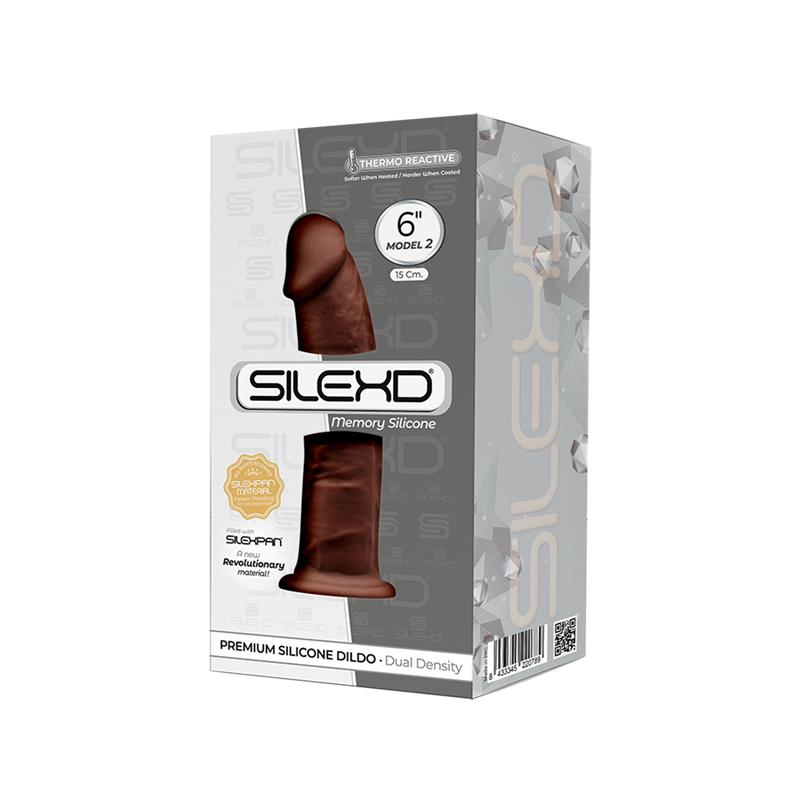 SILEXD - MODELO 2 DILDO REALÍSTICO PREMIUM SILEXPAN SILICONE 15 CM