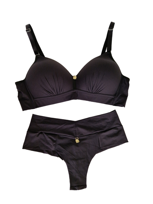 CONJUNTO CONFORT - PRETO