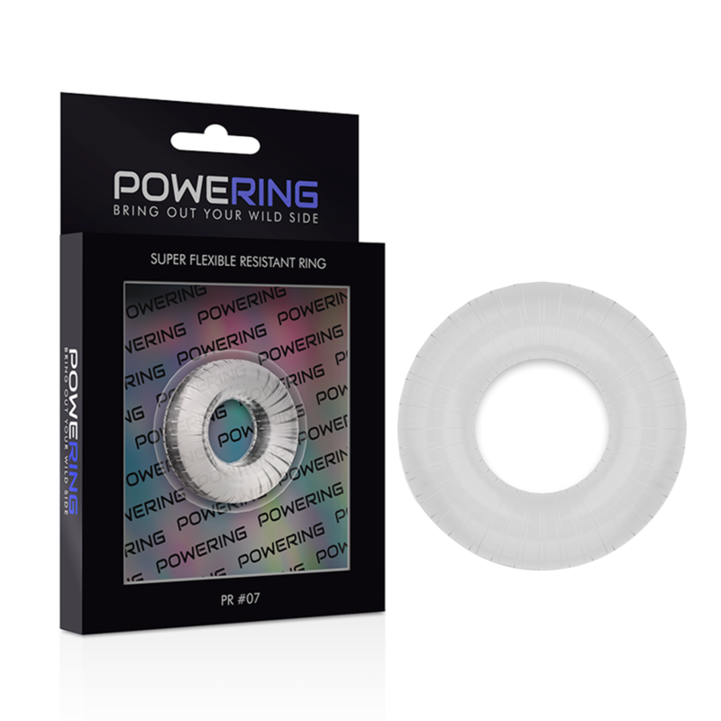 POWERING - ANEL PARA PÊNIS SUPER FLEXÍVEL E RESISTENTE 4,5CM PR07