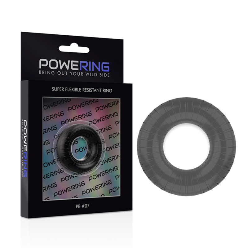 POWERING - ANEL PARA PÊNIS SUPER FLEXÍVEL E RESISTENTE 4,5CM PR07