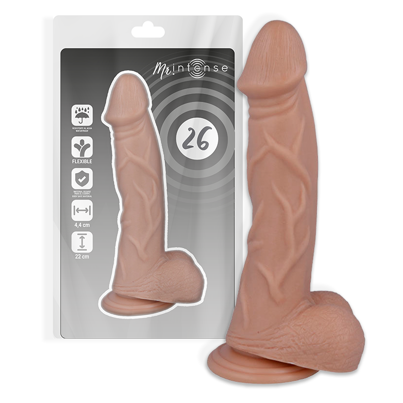 MR INTENSE - 26 REALISTIC PENIS 22CM x 4,4 CM