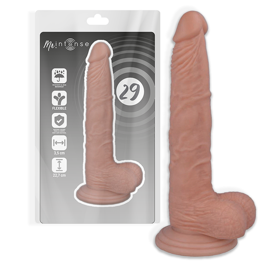 MR INTENSE - 29 REALISTIC PENIS 22,7 x 3,5 CM