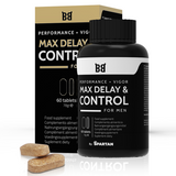 BLACK BULL - MAX DELAY & CONTROL MAXIMO DESEMPENHO PARA HOMENS 60 CÁPSULAS