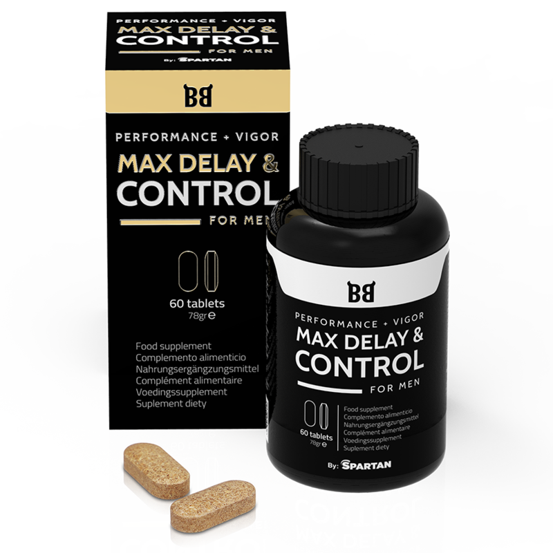 BLACK BULL - MAX DELAY & CONTROL MAXIMO DESEMPENHO PARA HOMENS 60 CÁPSULAS