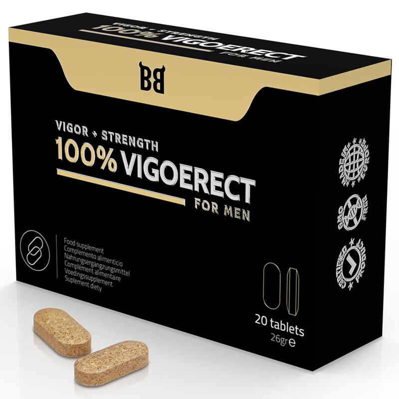 BLACK BULL - 100% VIGOERECT VIGOR + FORÇA PARA HOMENS