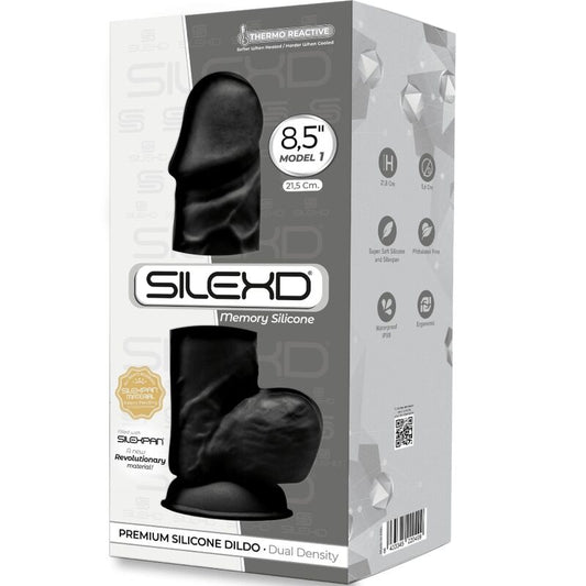 SILEXD - MODELO 1 DILDO REALÍSTICO PREMIUM SILEXPAN SILICONE 21,5 CM