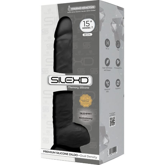 SILEXD - MODELO 1 DILDO REALÍSTICO PREMIUM SILEXPAN SILICONE 38 CM