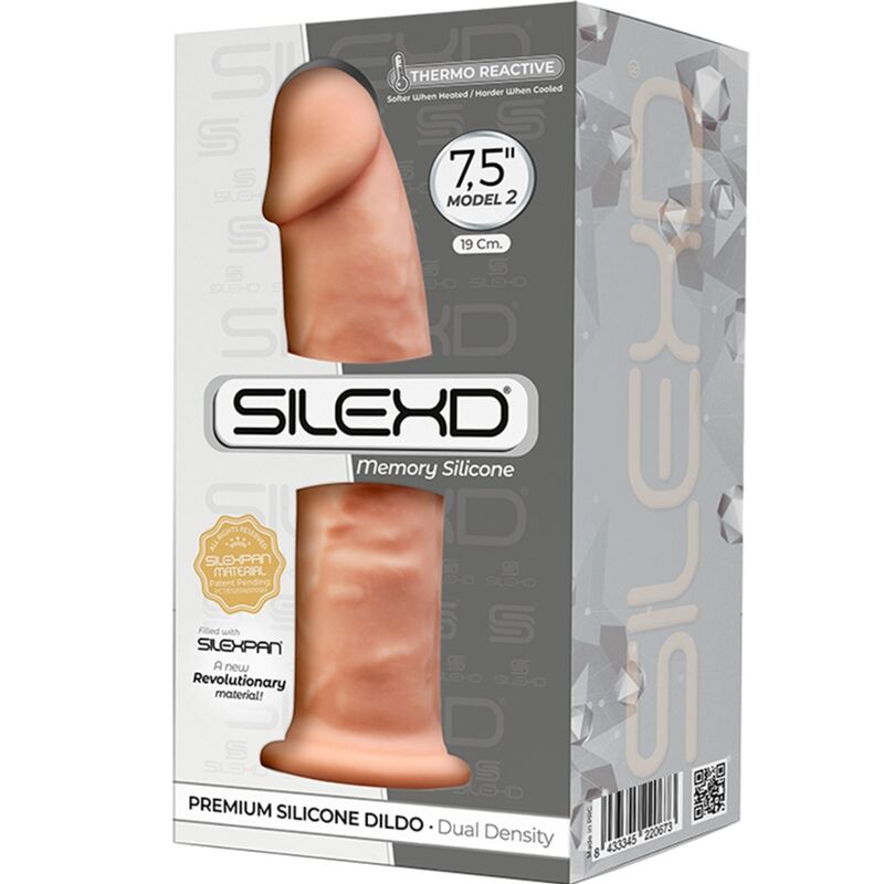 SILEXD - MODELO 2 DILDO REALÍSTICO PREMIUM SILEXPAN SILICONE 19 CM