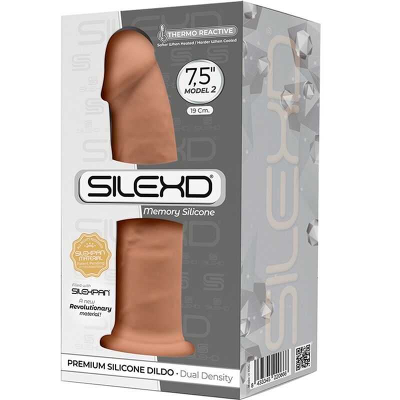 SILEXD - MODELO 2 DILDO REALÍSTICO PREMIUM SILEXPAN SILICONE 19 CM