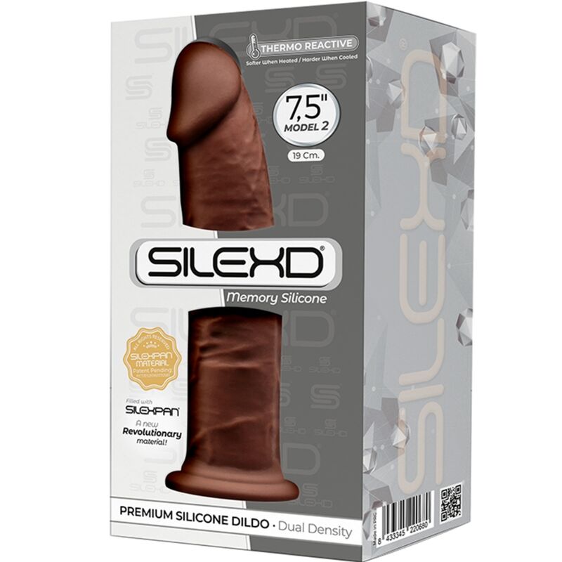 SILEXD - MODELO 2 DILDO REALÍSTICO PREMIUM SILEXPAN SILICONE 19 CM