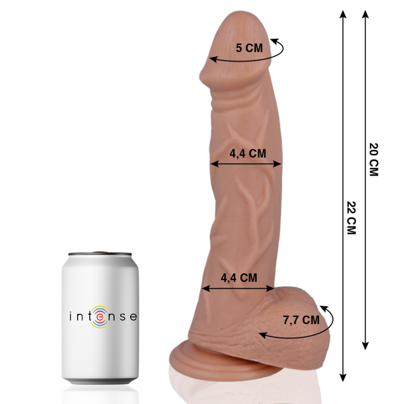 MR INTENSE - 26 REALISTIC PENIS 22CM x 4,4 CM