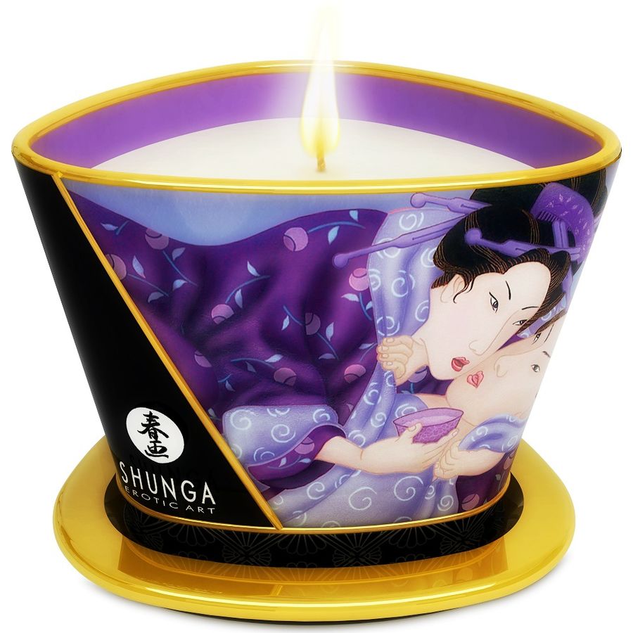 SHUNGA - VELA DE MASSAGEM AROMA DE FRUTAS EXÓTICAS