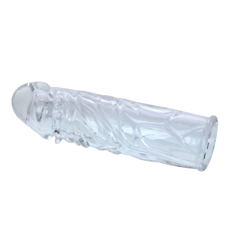 BAILE - CAPA PARA PÉNIS SILICONE TRANSPARENTE 13 CM