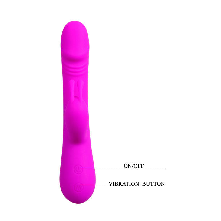 PRETTY LOVE - VIBRADOR COM COELHO CLEMENT