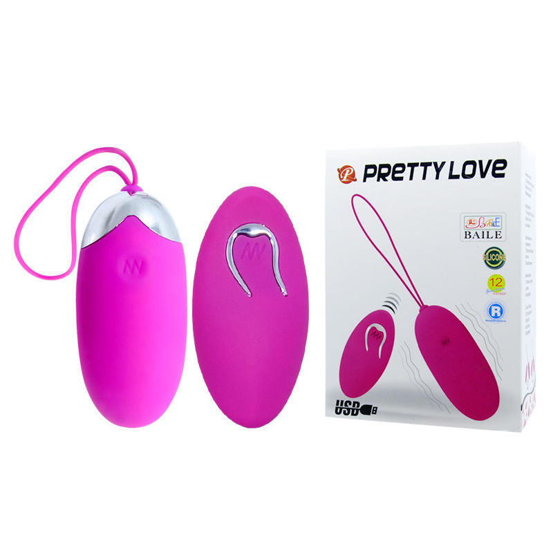 PRETTY LOVE - VIBRADOR  EGG BERGER COM COMANDO