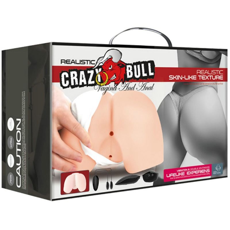 CRAZY BULL - MASTURBADOR  REALISTAS COM VIBRAÇÃO