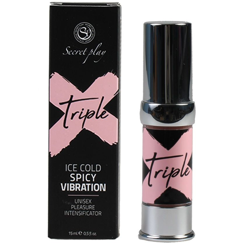 SECRETPLAY -LIQUIDO VIBRATORIO  TRIPLE X UNISEX