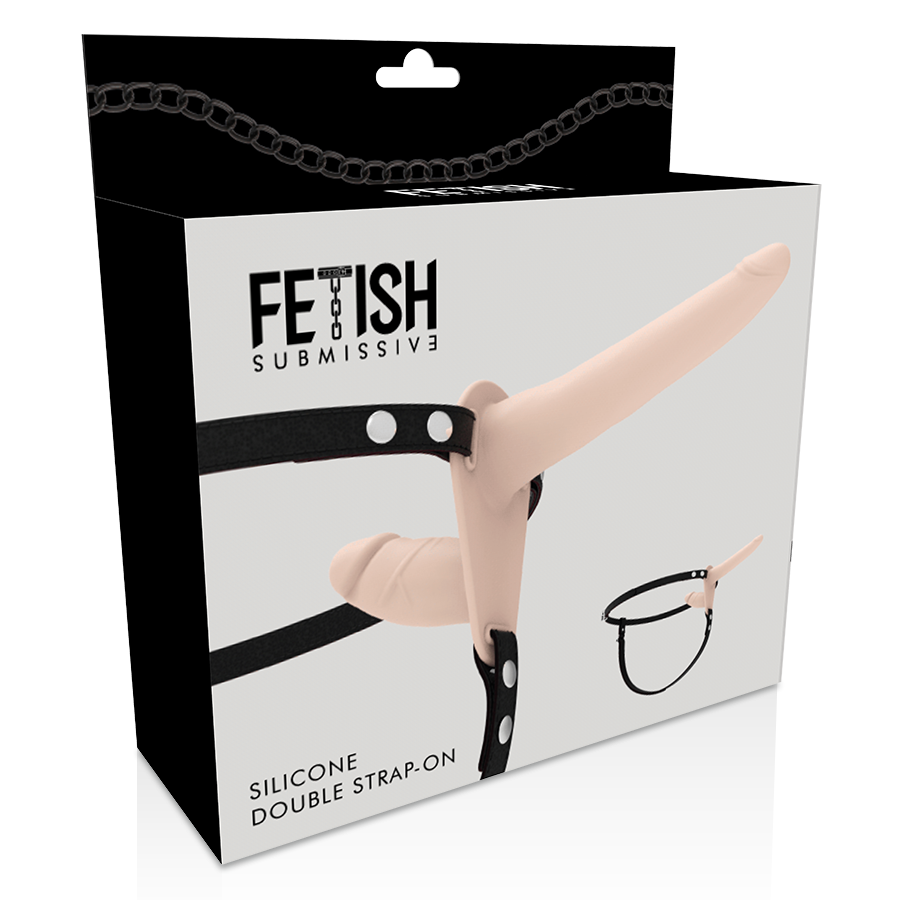 FETISH SUBMISSIVE HARNESS - STRAP ON DUPLA PENETRAÇÃO