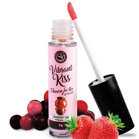 SECRETPLAY - LIP GLOSS VIBRANT KISS SABOR MORANGO